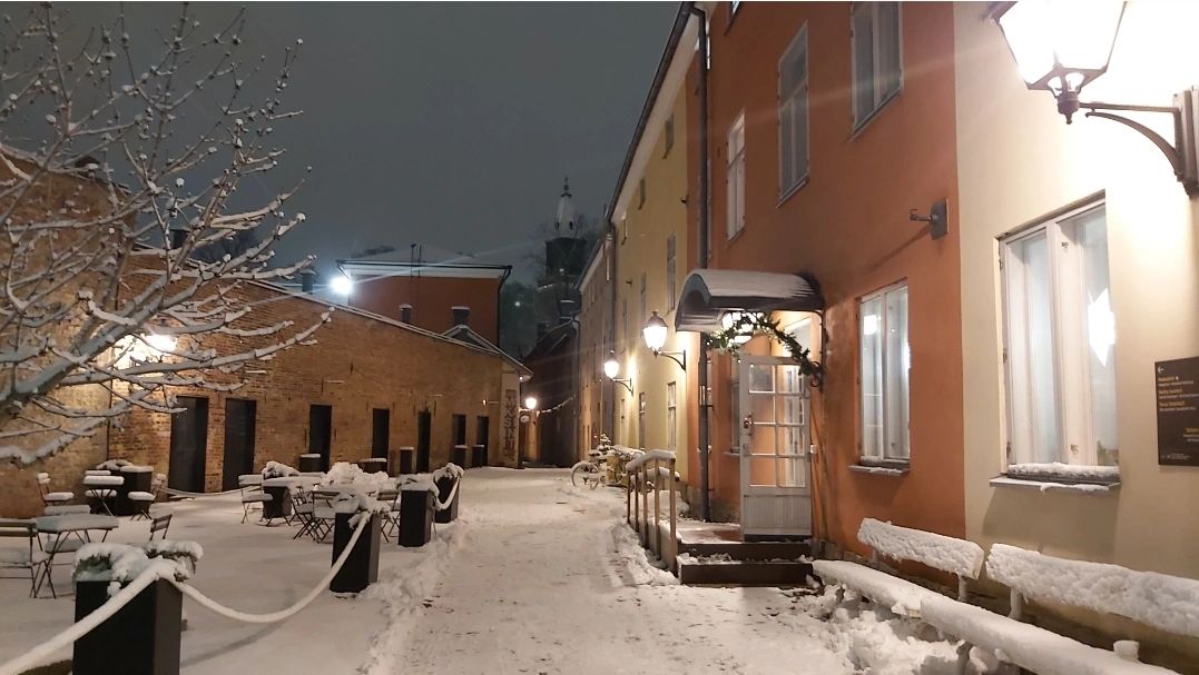 Skål International Turun syyskokous kokoontui talvisissa tunnelmissa Taiteen talolla. Kuva Skål International Turku ry