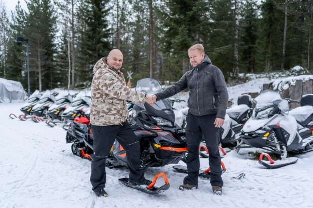 Vasemmalla Jarno Nousiainen ja oikealla Arto Jauhiainen
