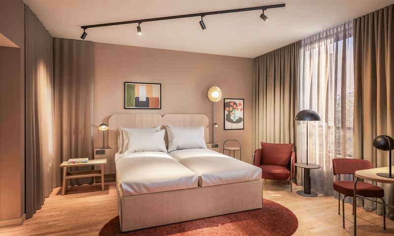 Havainnekuva Scandic Helsinki Station. Kuva Scandic Hotels